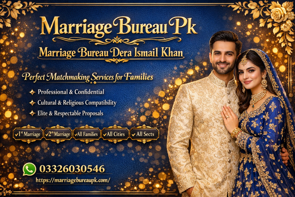 Marriage Bureau Dera Ismail Khan