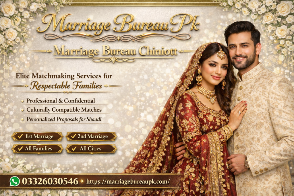 Marriage bureau chiniot
