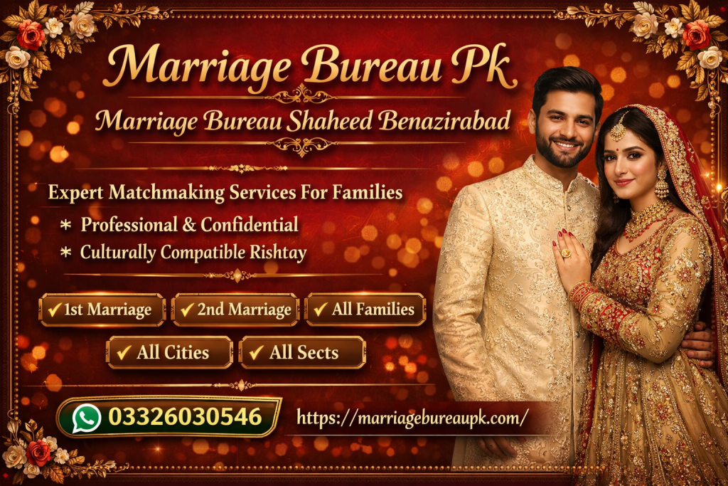 Marriage Bureau Shaheed Benazirabad
