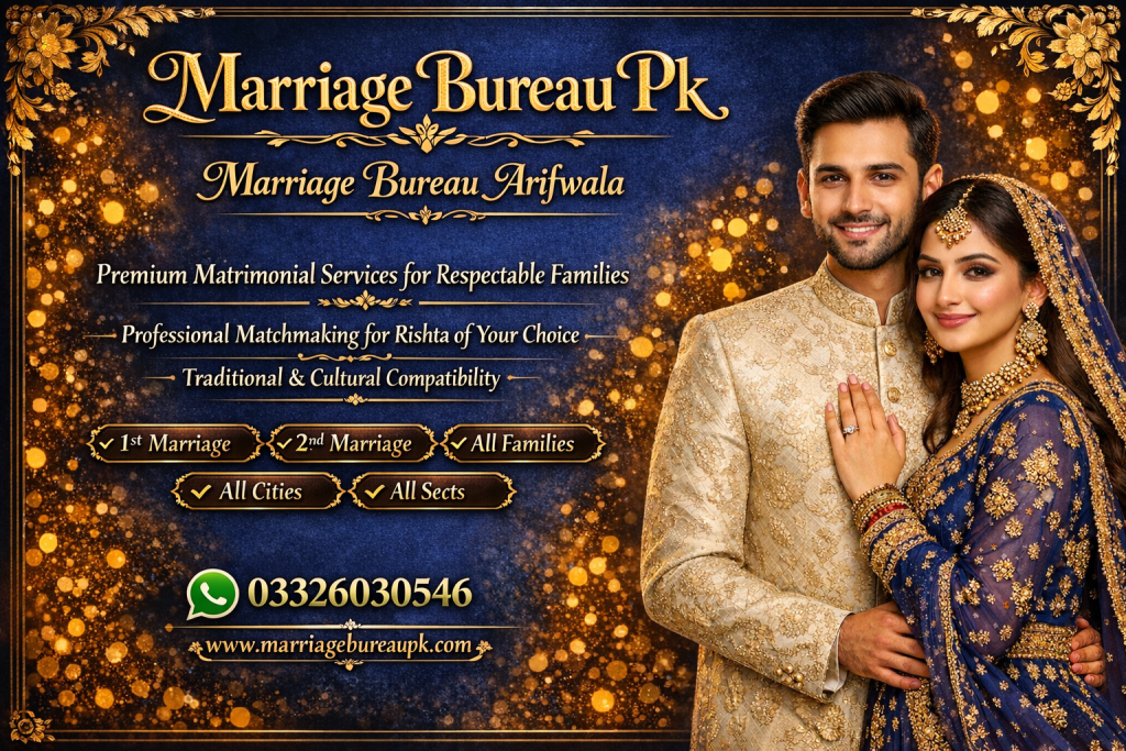 Marriage Bureau Arifwala