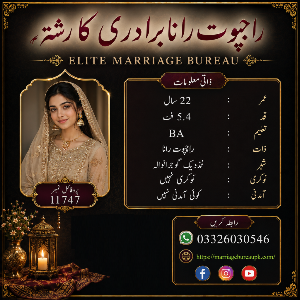 22 Years Old Female Rishta in Gujranwala